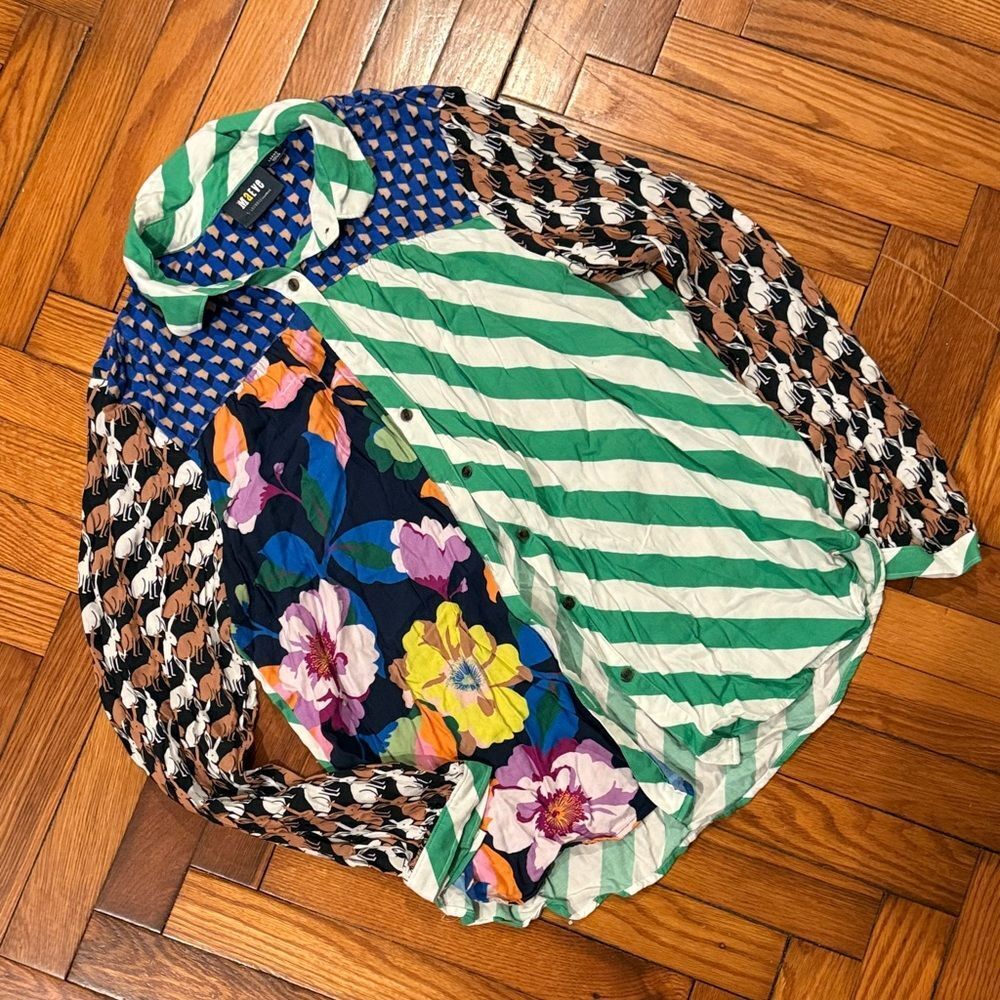 Anthropologie The Paz Buttondown Shirt by Maeve - Picture 3 of 6